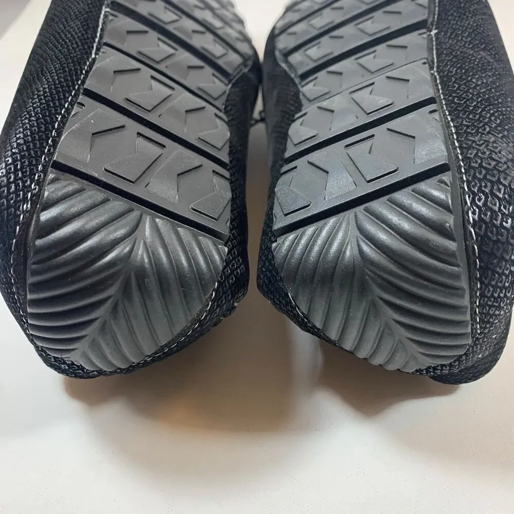 NEW Rocawear Dwight Black Slip On Loafers Oxfords Shoe Men 10.5 House dress
